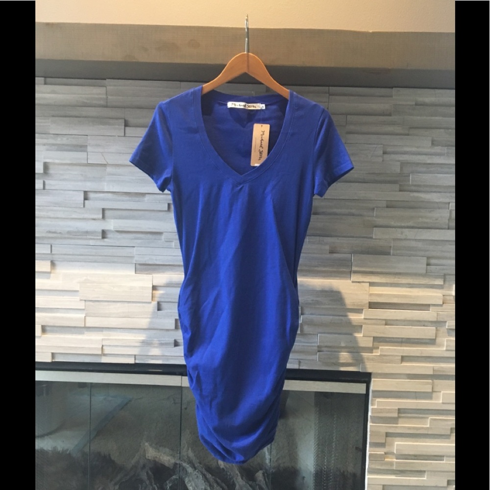 NWT Michael stars royal tee dress